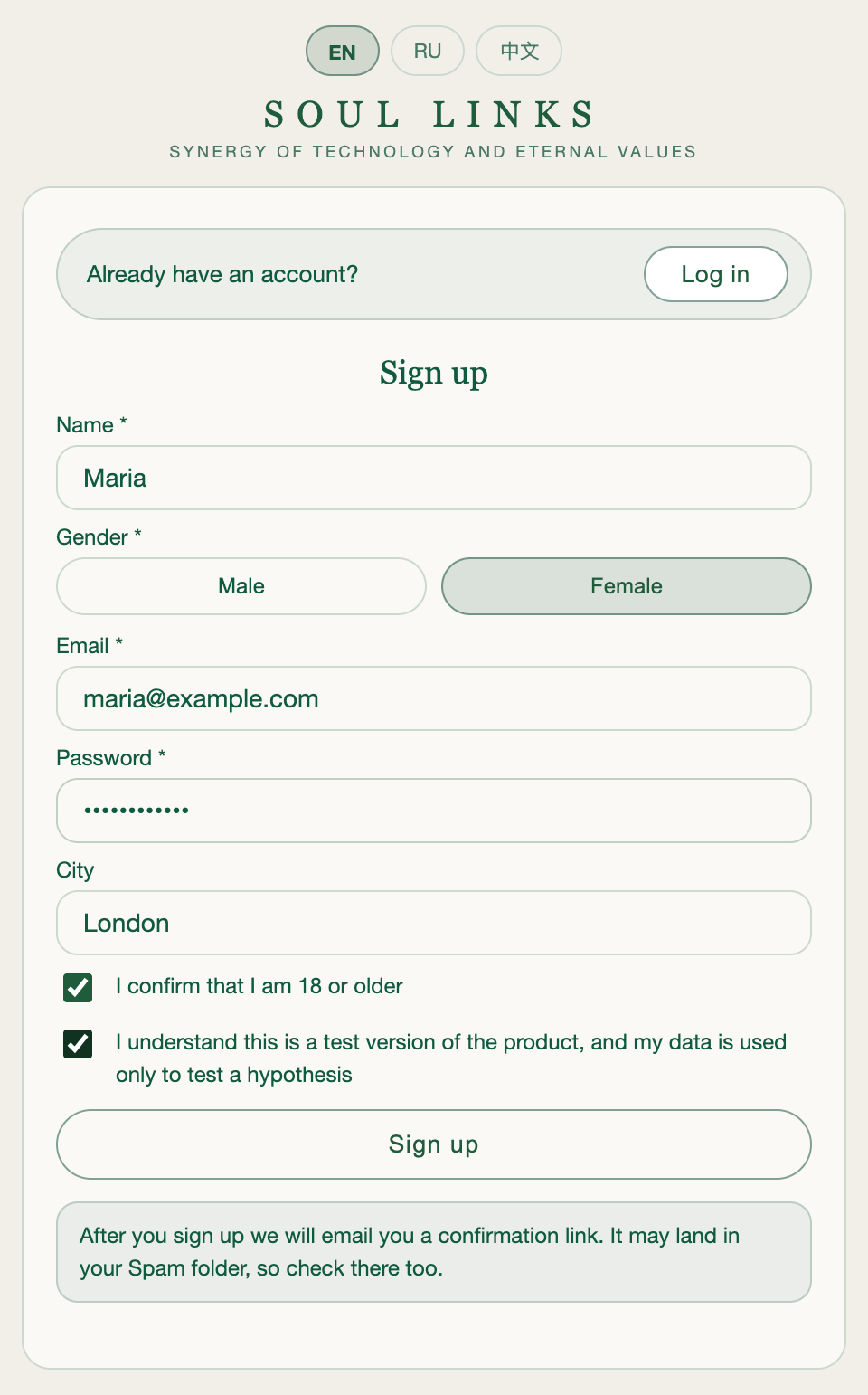 Registration